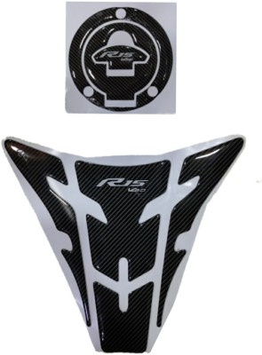 acube mart Sticker & Decal for Bike(Black)