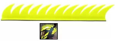 Weyride Helmet Mohawk for Bike(Yellow)