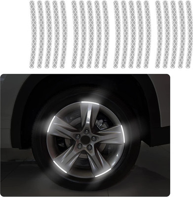 carfrill Sticker & Decal for Car & Bike(Silver)
