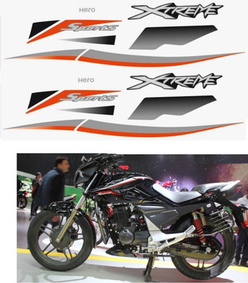 SHINEPRO Sticker & Decal for Bike(Multicolor)