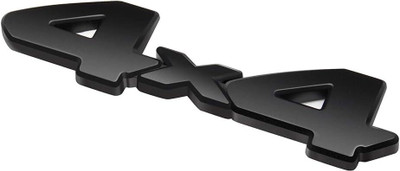 AutoBizarre Emblem for Car & Bike(Black)