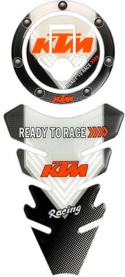 KARKEEN Sticker & Decal for Bike(Multicolor)