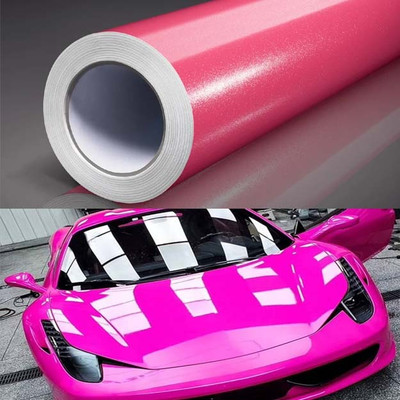 Vinylzone Wrap for Car & Bike(Pink)