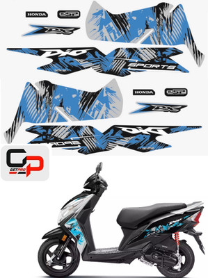 GetPro Sticker & Decal for Scooter(Multicolor)