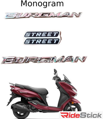 RideStick Emblem for Bike(Silver)