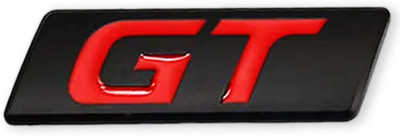 Genesis Emblem for Car & Bike(Black, Red)