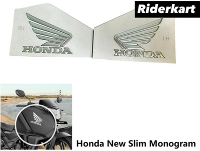 RIDERKART Emblem for Scooter(Silver)