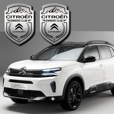 carmetics Emblem for Car(Silver)