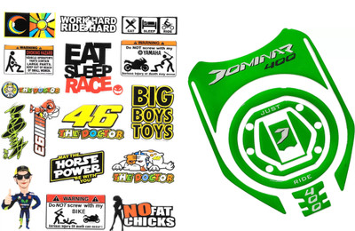acube mart Sticker & Decal for Bike(Multicolor)