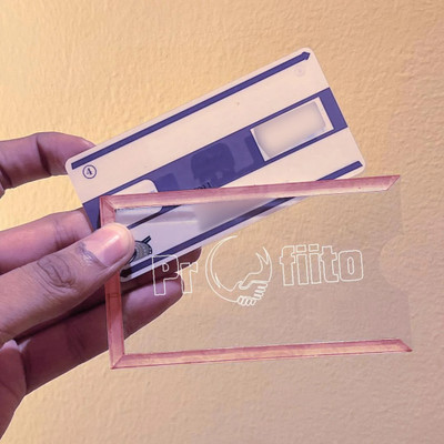 PROOFIITO Fastag for Car(Transparent)