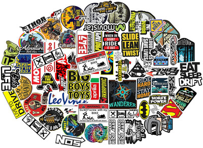 A1GRAPHIX Sticker & Decal for Car & Bike(Multicolor)