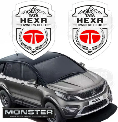 carmetics Emblem for Car(White)