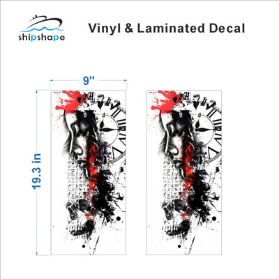 ShipShape Sticker & Decal for Car(Multicolor)