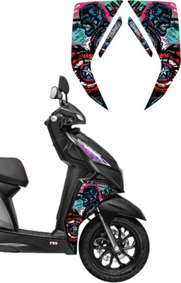 Grayfixx Sticker & Decal for Scooter(Multicolor)