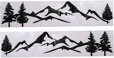 vinylatoz Sticker & Decal for Car & Bike(Black)