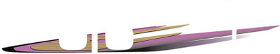 AutoDecals Sticker & Decal for Car(Purple, Multicolor)