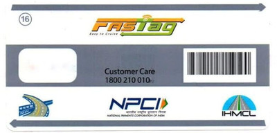 OMNIFANCYSTORE Fastag for Car(White)