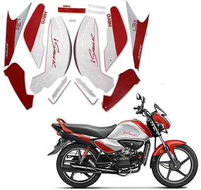 BR BULL Sticker & Decal for Bike(Red)