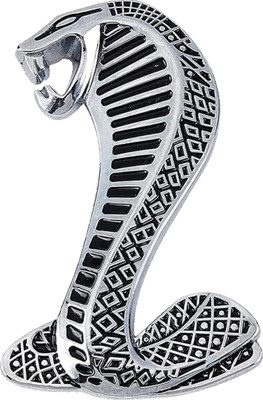 Genesis Emblem for Car & Bike(Silver, Black)
