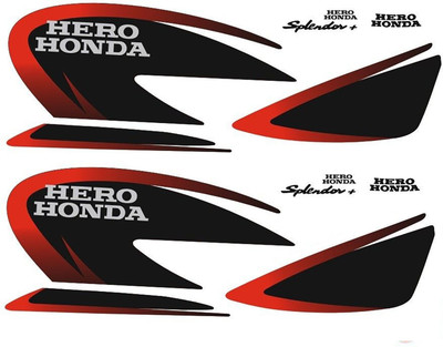 Ultimate Vision Sticker & Decal for Bike(Multicolor)