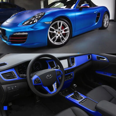 SURFNPICK Wrap for Car & Bike(Blue)
