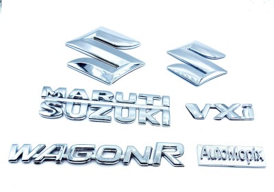 Automopix Sticker & Decal for Car(Silver)