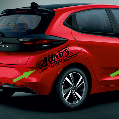 carmetics Sticker & Decal for Car(Black)