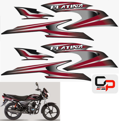 GetPro Sticker & Decal for Bike(Multicolor)