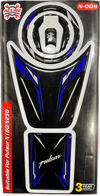 acube mart Sticker & Decal for Bike(Black)