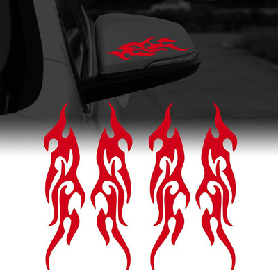 Allure Auto Sticker & Decal for Car & Bike(Red)