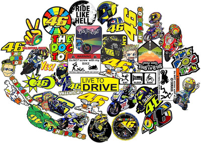 A1GRAPHIX Sticker & Decal for Car & Bike(Multicolor)