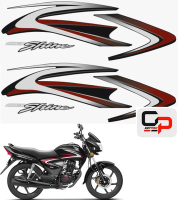 GetPro Sticker & Decal for Bike(Multicolor)