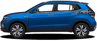 Ide Autoworks Sticker & Decal for Car(Blue)