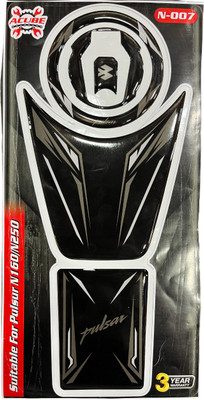acube mart Sticker & Decal for Bike(Black)