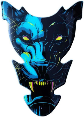 KARKEEN Sticker & Decal for Bike(Multicolor)