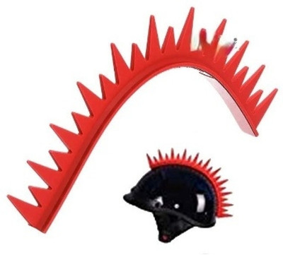 Dhe Best Helmet Mohawk for Bike(Red)