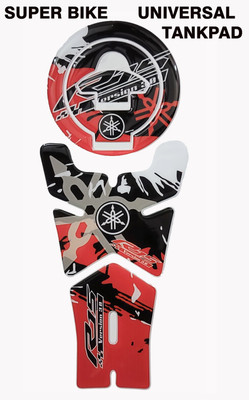 A1GRAPHIX Emblem for Bike(Multicolor)