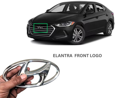 SKM SELLER Emblem for Car(Silver)