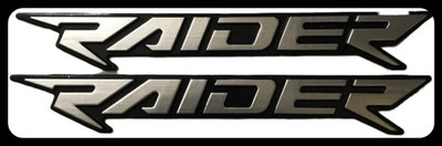 pnk Sticker & Decal for Bike(Silver, Black)
