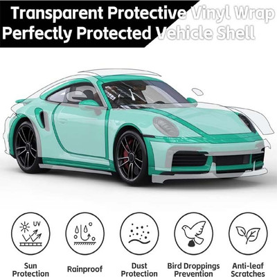 Vinylzone Wrap for Car & Bike(Transparent)