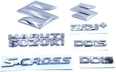 AUTOSENSE Emblem for Car(Silver)