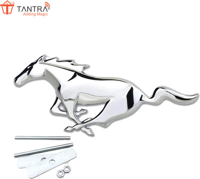 TANTRA Sticker & Decal for Car(Silver)