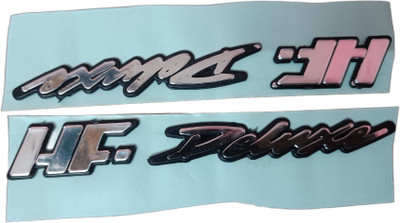 RideStick Sticker & Decal for Bike(Silver)