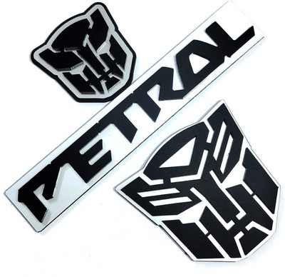 tyretattoo Sticker & Decal for Car(Silver)