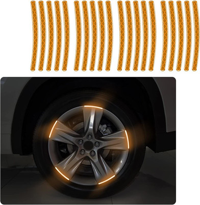 Campark Sticker & Decal for Car & Bike(Yellow)