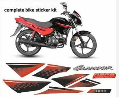 SAMIE Sticker & Decal for Bike(Red)
