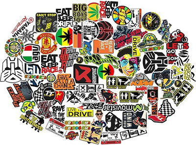 A1GRAPHIX Sticker & Decal for Car & Bike(Multicolor)