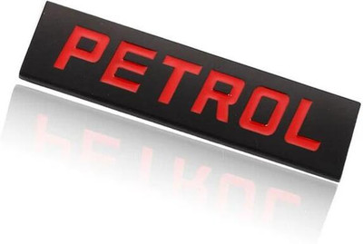 AutoBizarre Emblem for Car & Bike(Black, Red)