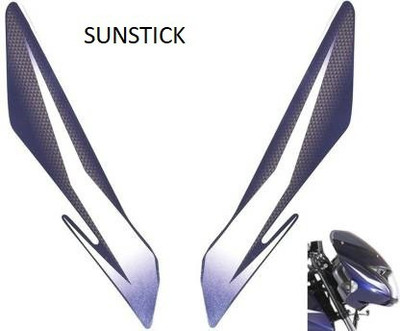 SunStick Sticker & Decal for Bike(Blue)