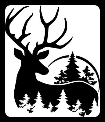 Sandhya Craft Sticker & Decal for Car & Bike(Black, White)
